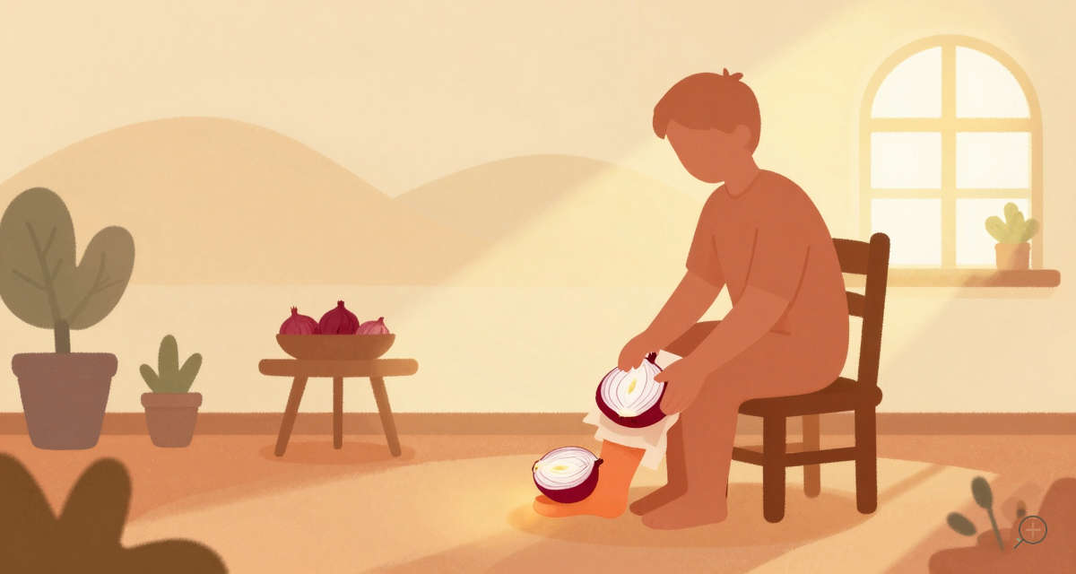 Red onion compress – Gout