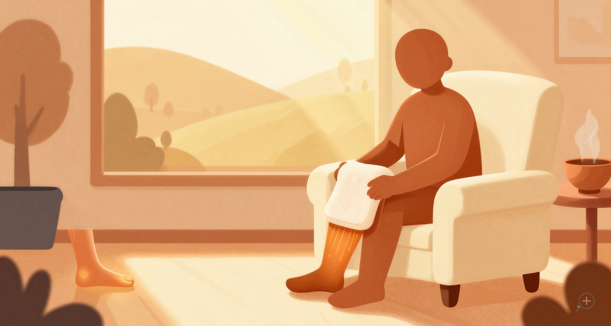 Warm compress – Gout